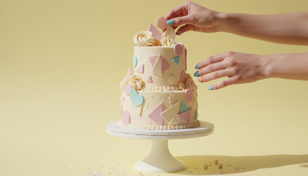 Hand-crafted Bespoke Floral Wedding Cake