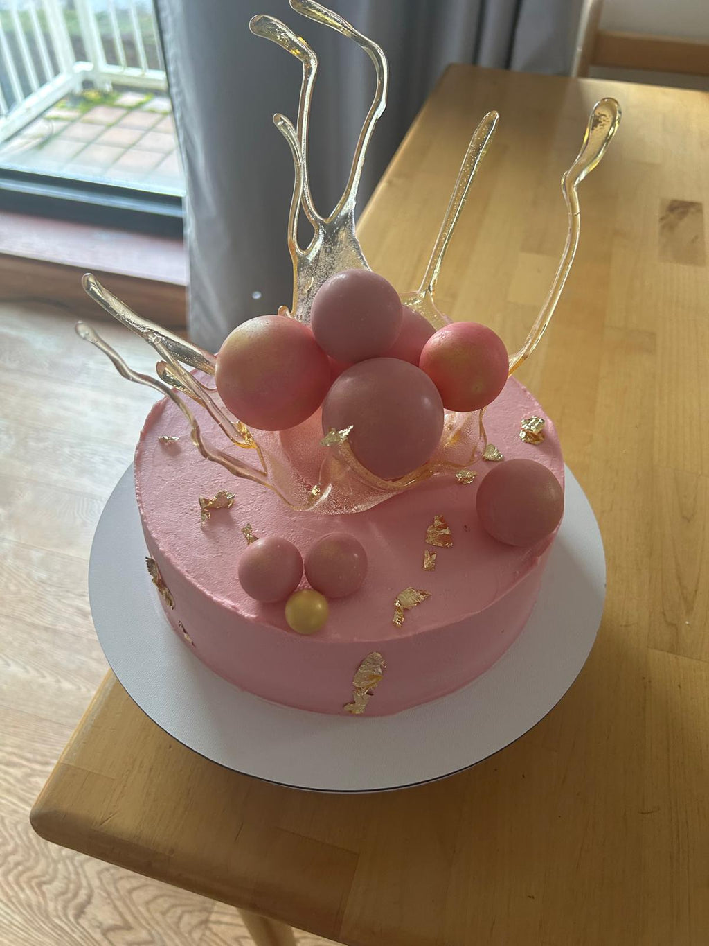 Hand-crafted Bespoke Floral Wedding Cake